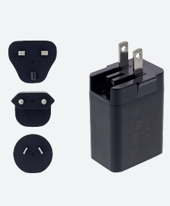 70173188 - Charger / Power Supply with USB-C socket, incl. EU / US / UK / AU power adapter. TC S03 A